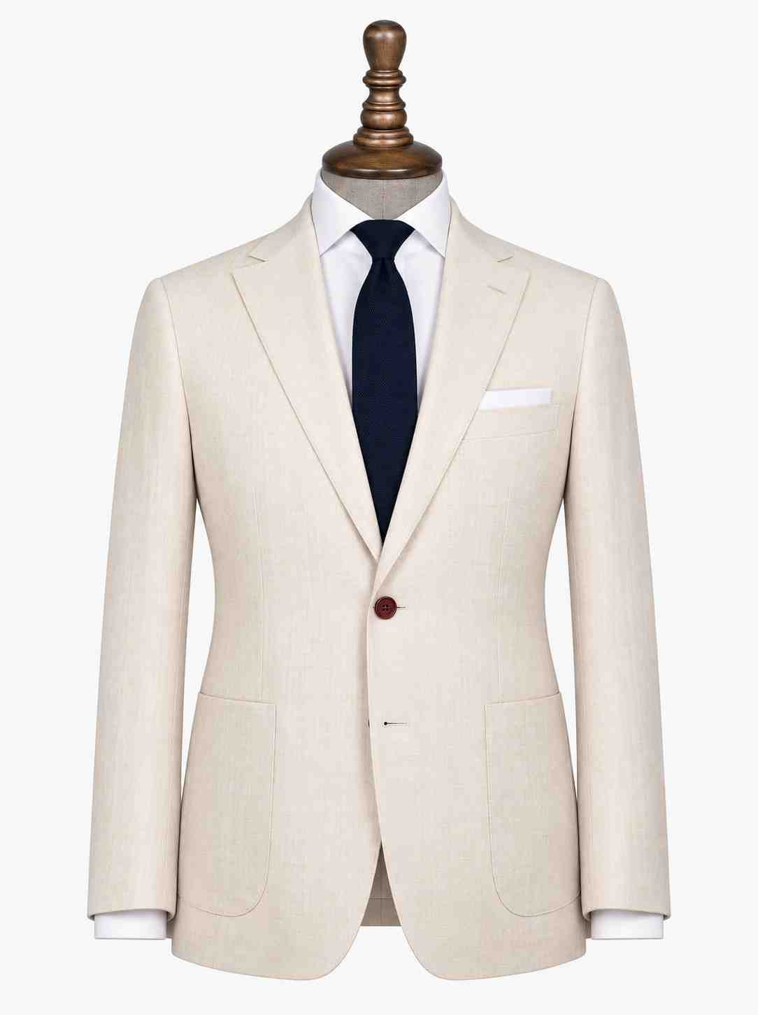 The Venuto Cream Suit